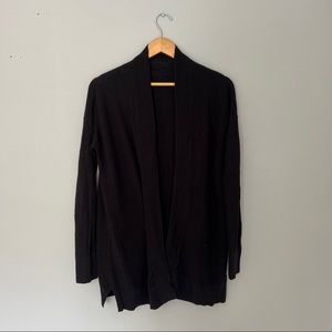 Long Black Womens Cardigan Black - NO SIZE TAG